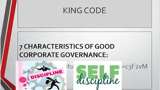 King Code and Corporate Governance