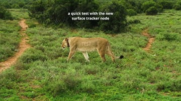 Davinci Resolve 18 - quick test with new Surface Tracker