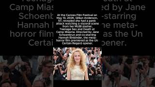 Famous BLOOD GEYSER NIGHTMARE! SHOCKING REASON GILLIAN Anderson PANICKED AT THE CAMP MIASMA PREMIERE! Profile