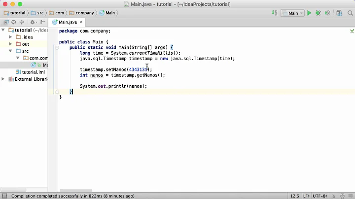 61.Java Tutorial - #61 - java.sql.Timestamp