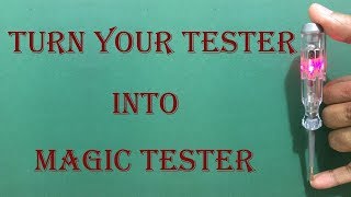 Magic Tester / Continuity Tester / How to make components Tester