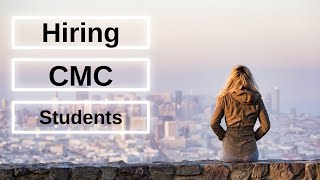 Hiring Claremont McKenna College Students For Summers
