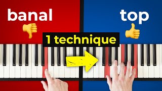 1 technique TOP pour enrichir les mélodies au piano