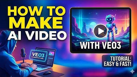 VEO 3 AI Video Tutorial: Generate Stunning Videos Step-by-Step (Beginner Guide how to make AI video