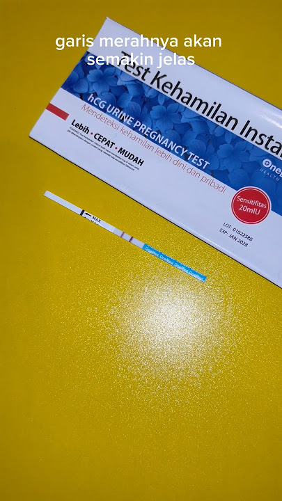 Tutorial cara pakai test pack onemed #testpack #onemed #tutorial