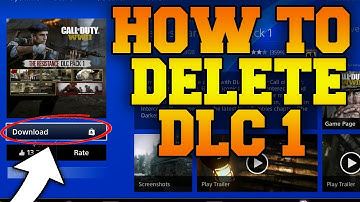 HOW TO DELETE DLC OFF OF COD WW2! HOW TO DELETE ANY DLC OFF OF ANY GAME 2018!