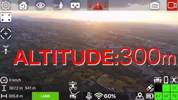 "Bebop Pro" App - Update 3.1 "Altitude Limit Override" Parrot Bebop Drone
