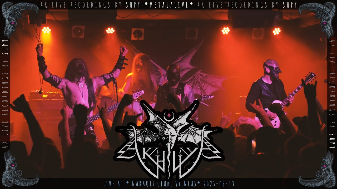 Akhlys (US) Live @ Lithuania, Vilnius, 2023 [4k, Full Concert] - YouTube