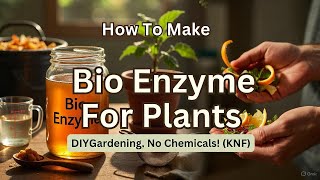 How To Make Bio Enzyme For Plants. Bio Enzyme For Healthy Plants #koreannaturalfarming #diygardening