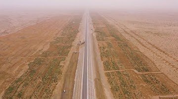 Railway loop around China