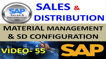 How to Configure Material Management and Sales Distribution in sap - S4HANA | DK TECHNOLOGIES