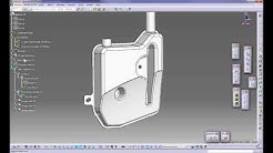 Catia V5 - Reservoir en plastique et environnement