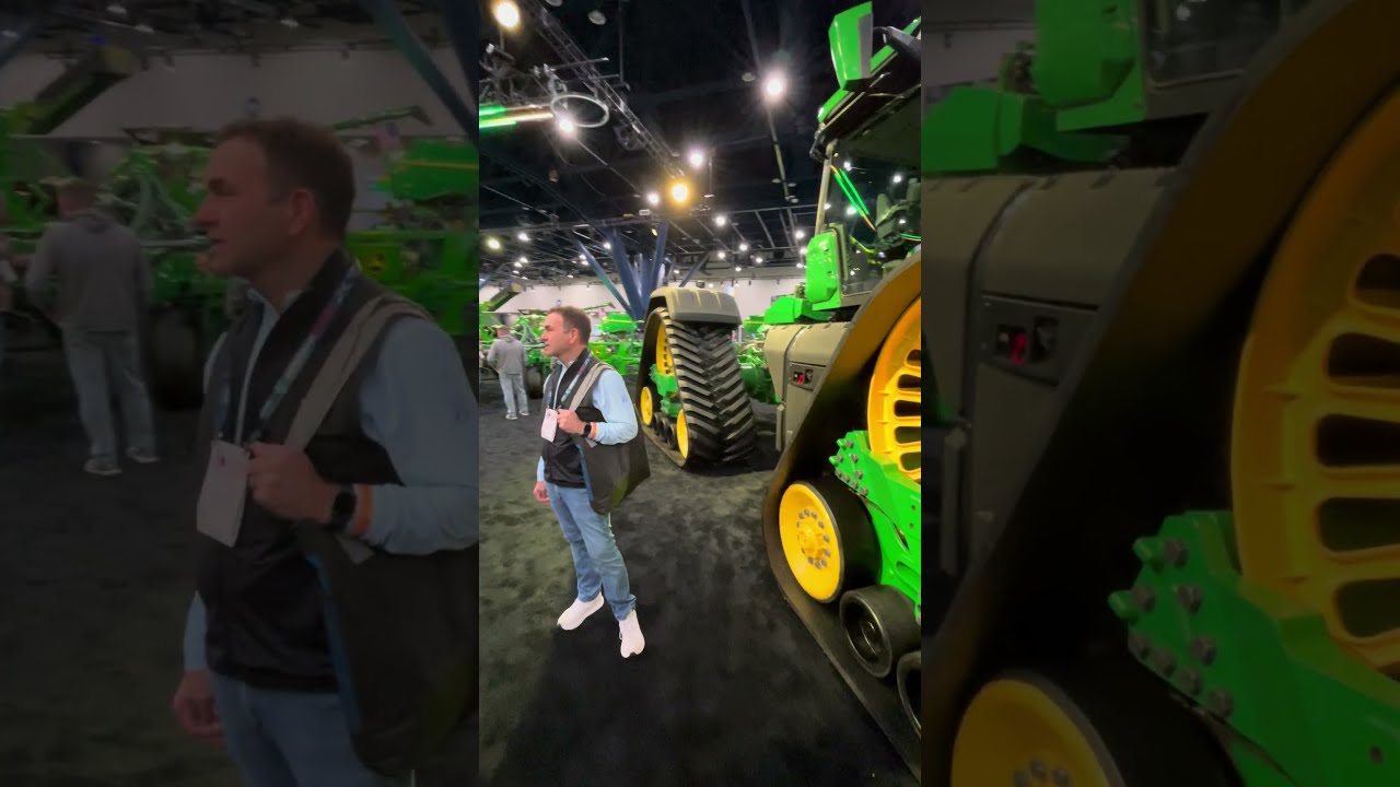 The NEW JohnDeere 830 Horsepower 9RX Series Tractor Was Unveiled This Week At Classic24 Cdnag