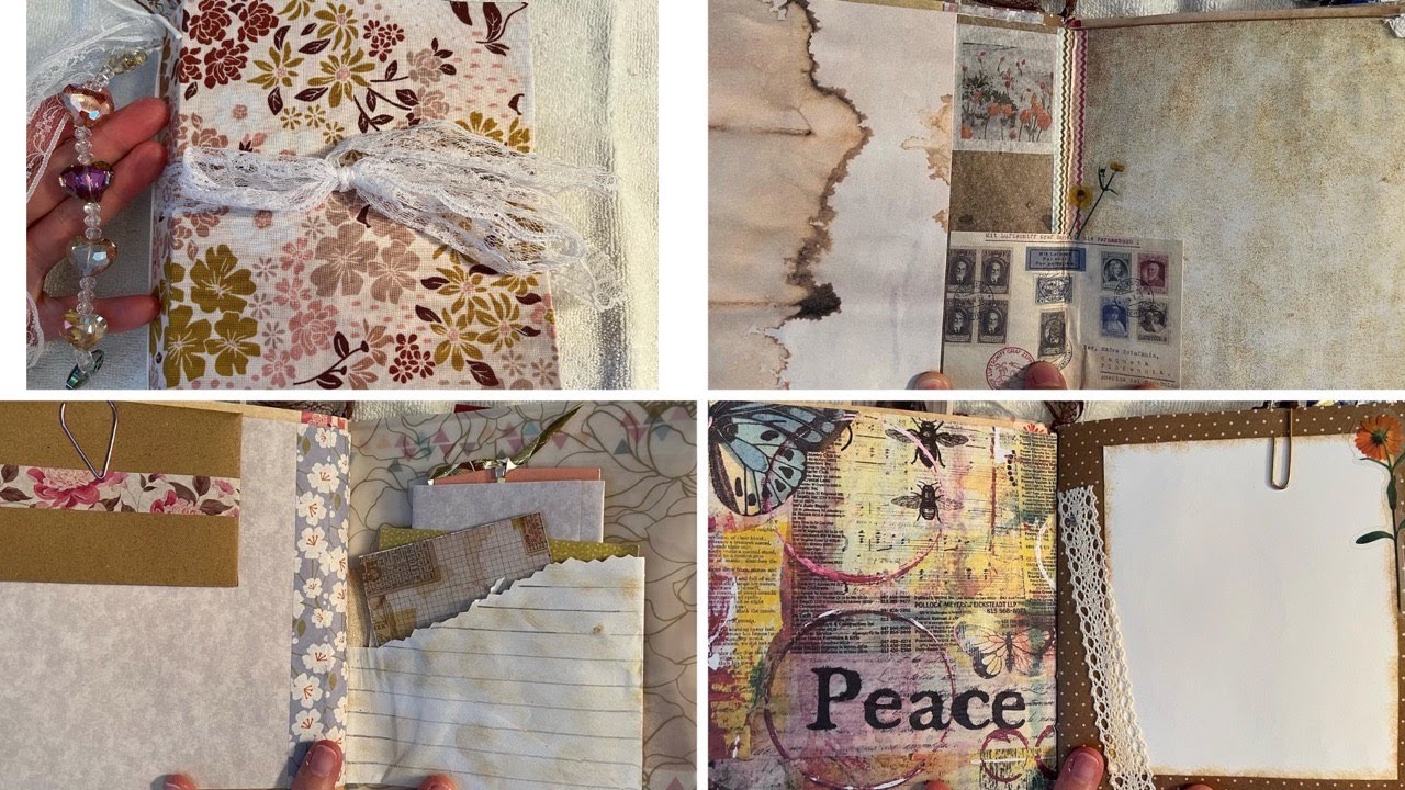 So Tingly ASMR Look through Junk Journal Reminiscence