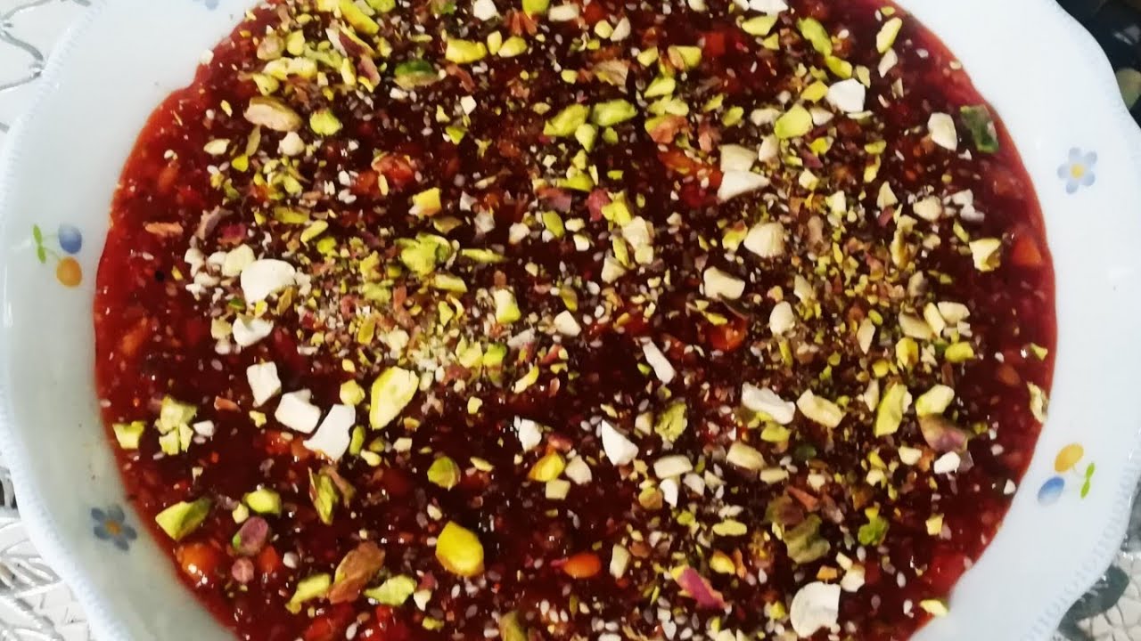 Baharini halwa kesse banta hea / Bahraini Halwa Recipe Bahraini