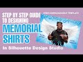 How To Design A Memorial Shirt Using Silhouette Studio How to make Rest In Peace Shirt Design