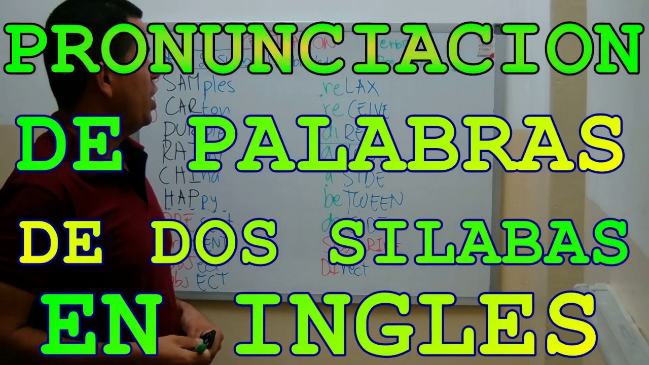 Silabas En Ingles