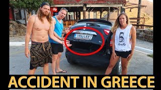 CAR ACCIDENT IN GREECE | What to do? Who to call? Help. TIPS!