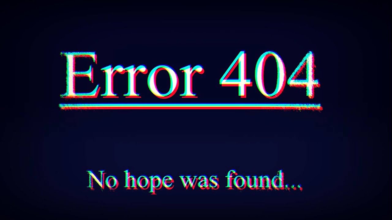 Error 404 Creepypasta Youtube