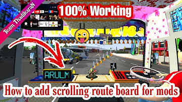 How to add running led scroll board for mods || New trick 💯% working 👻