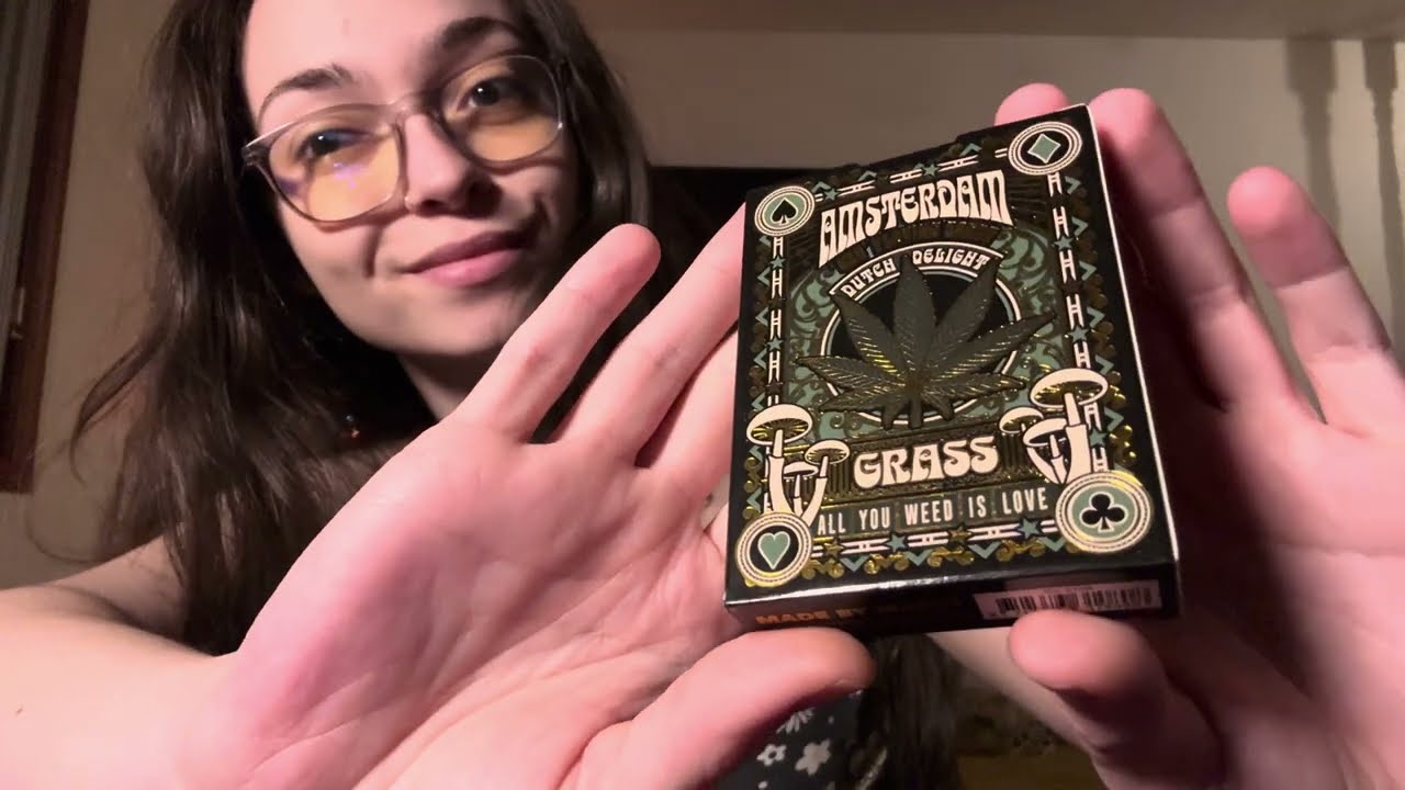 ASMR Opening & Shuffling New Deck Of Playing Cards for Deep Sleep