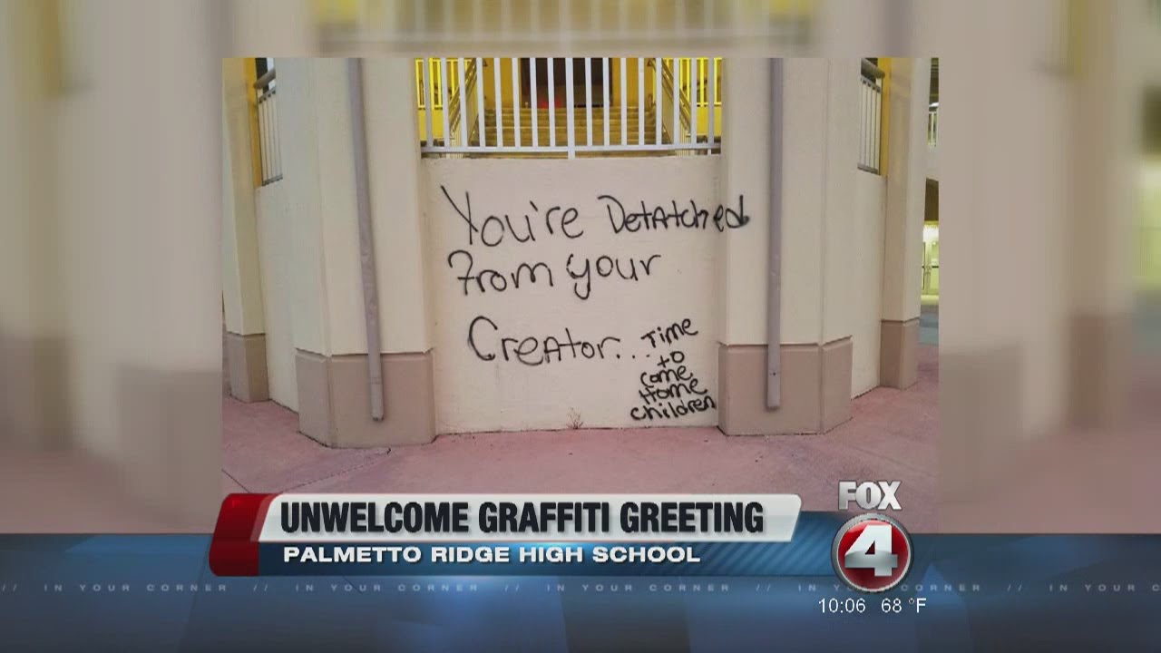 palmetto-ridge-high-school-vandalized-youtube