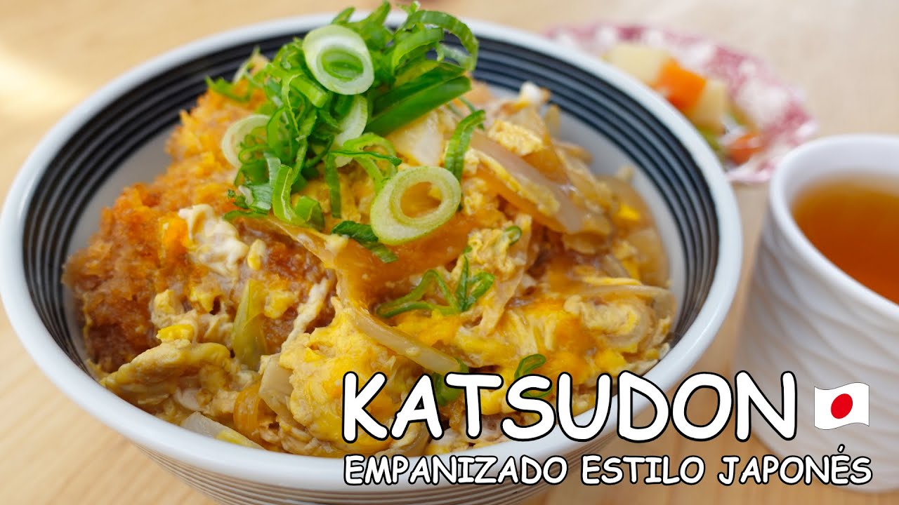 Katsudon｜Tonkatsu con Arroz y Salsa base de soya｜Cocina Japonesa