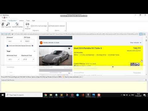 Scraping AutoTrader website using Webharvy | AutoTrader.com | Car Listings