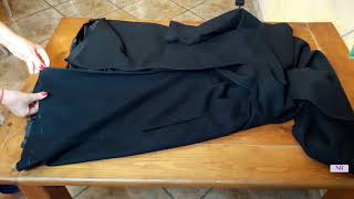 Укоротить  низ пальто с подкладкой. How to shorten a coatJacket: Sewing the hem of the jacket