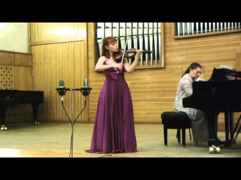 Maria Lazareva plays Mozart Violin Concerto no. 5 (III mov)