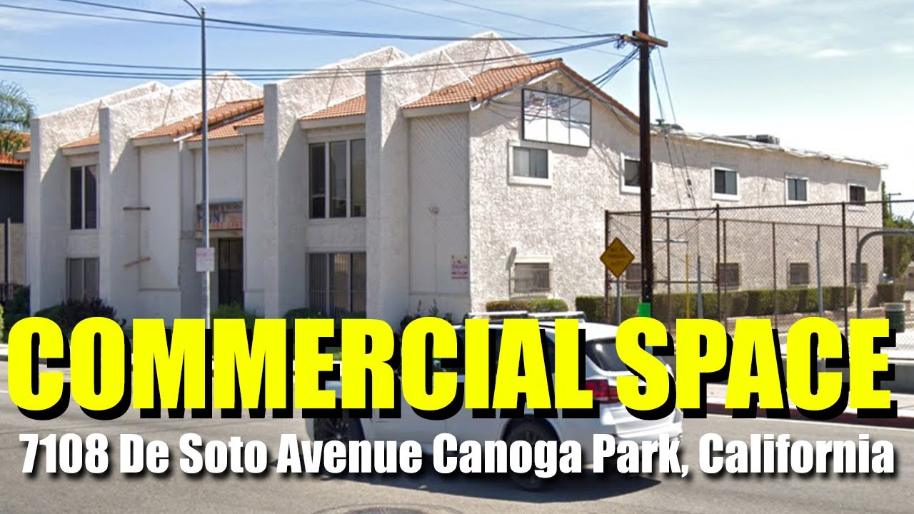 Inexpensive commercial space for lease / rent  in De Soto Avenue Los angeles California