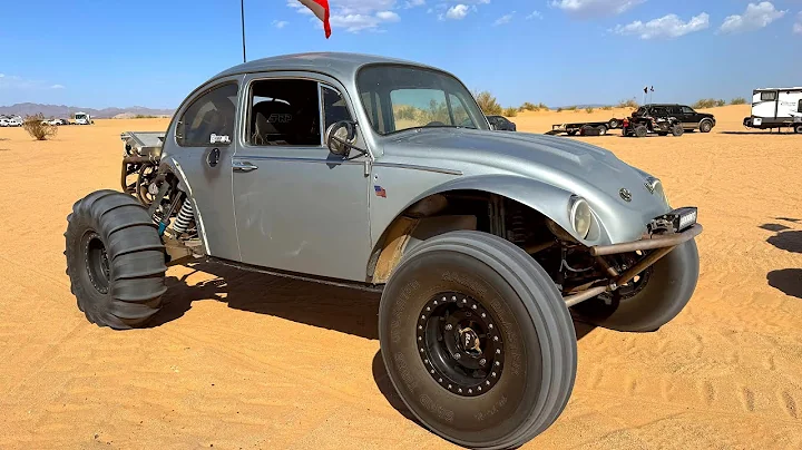 This VW Bug ABSOLUTELY SHREDS UP Glamis Sand Dunes | DIRT BIKE DIARIES EP.263