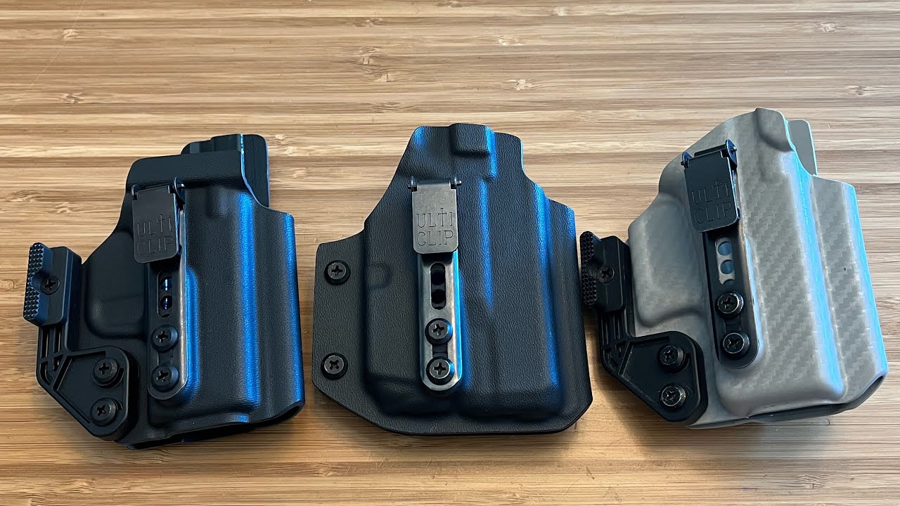 These Holsters Can Be Used With Anything for EDC (gym shorts even