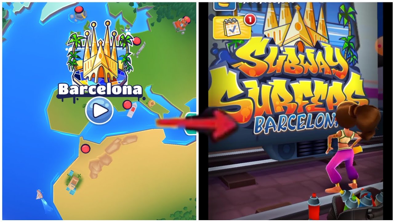 How to change World Tour Location in Subway Surfers (Tutorial) - YouTube
