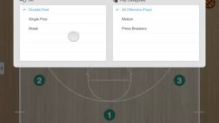 Add a Play - Basketball Playmaker iPad App screenshot 4
