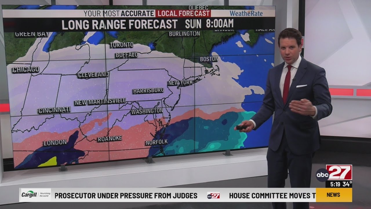 Eric updates weekend snow storm
