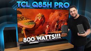 TCL Q85H PRO - Testei o MELHOR SOUNDBAR da marca!