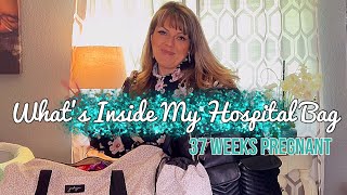 What’s Inside My Hospital Bag // 37 Weeks Pregnant