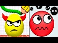 Draw To Smash vs Hide Ball - All Levels Gameplay (Android,iOS) Part 65