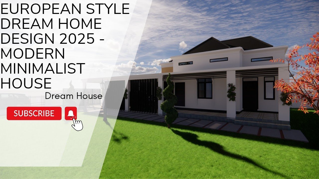 European style dream home design 2025 - Modern minimalist house - YouTube