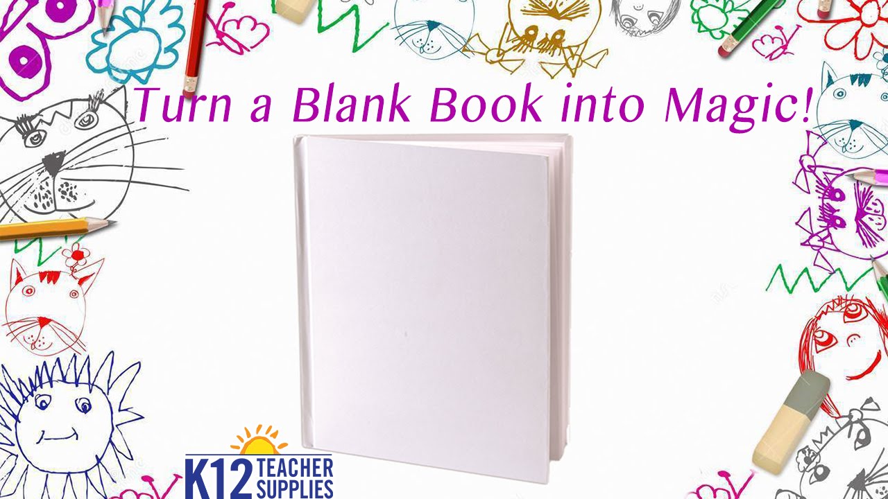Best Blank Book - Elementary Blank Book - Blank Craft Book