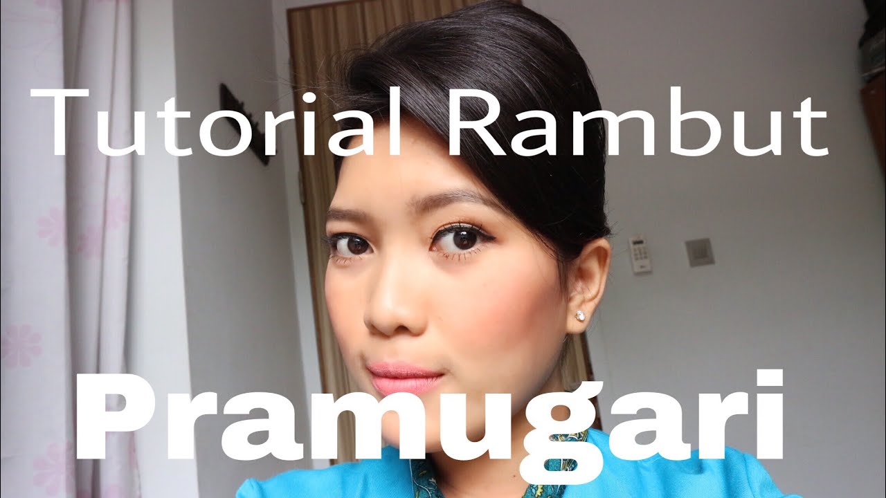 Tutorial Rambut Ala Pramugari In Bahasa Shary Indriany YouTube