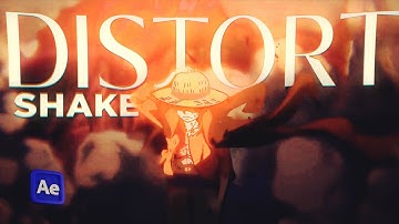 How To create BOUNCY Distort Shake Tutorial In After Effects #distortion