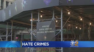 Message Of Hate Rocks Lower Manhattan