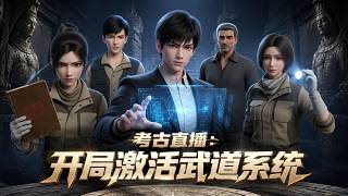 【HOT】💥熱門上映 |《考古直播：開局激活武道系統》穿越三年無系統的小說家林東，在武道考古節目中覺醒系統，輕描淡寫破解古墓絕境，他的真實身份全網震驚！ #咔嚓动漫社 #ai #漫剧