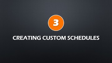 Shift Calendar Quick Start Guide - Part 3 - Creating custom schedules