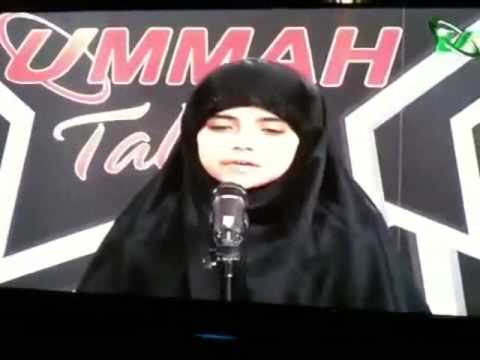 Naima Fatima Shahzad reciting english nasheed :my ...