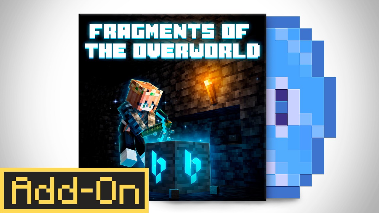 FRAGMENTS OF THE OVERWORLD ADDON Adds 17 NEW Music Discs You Unlock Through Survival Challenges!