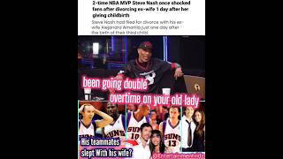 Rumor that Jason richardson & Leandro Barbosa had an affair with steve nash wife #shorts