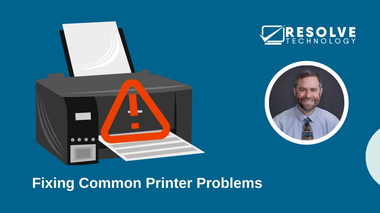 Fixing Common Printer Problems - YouTube
